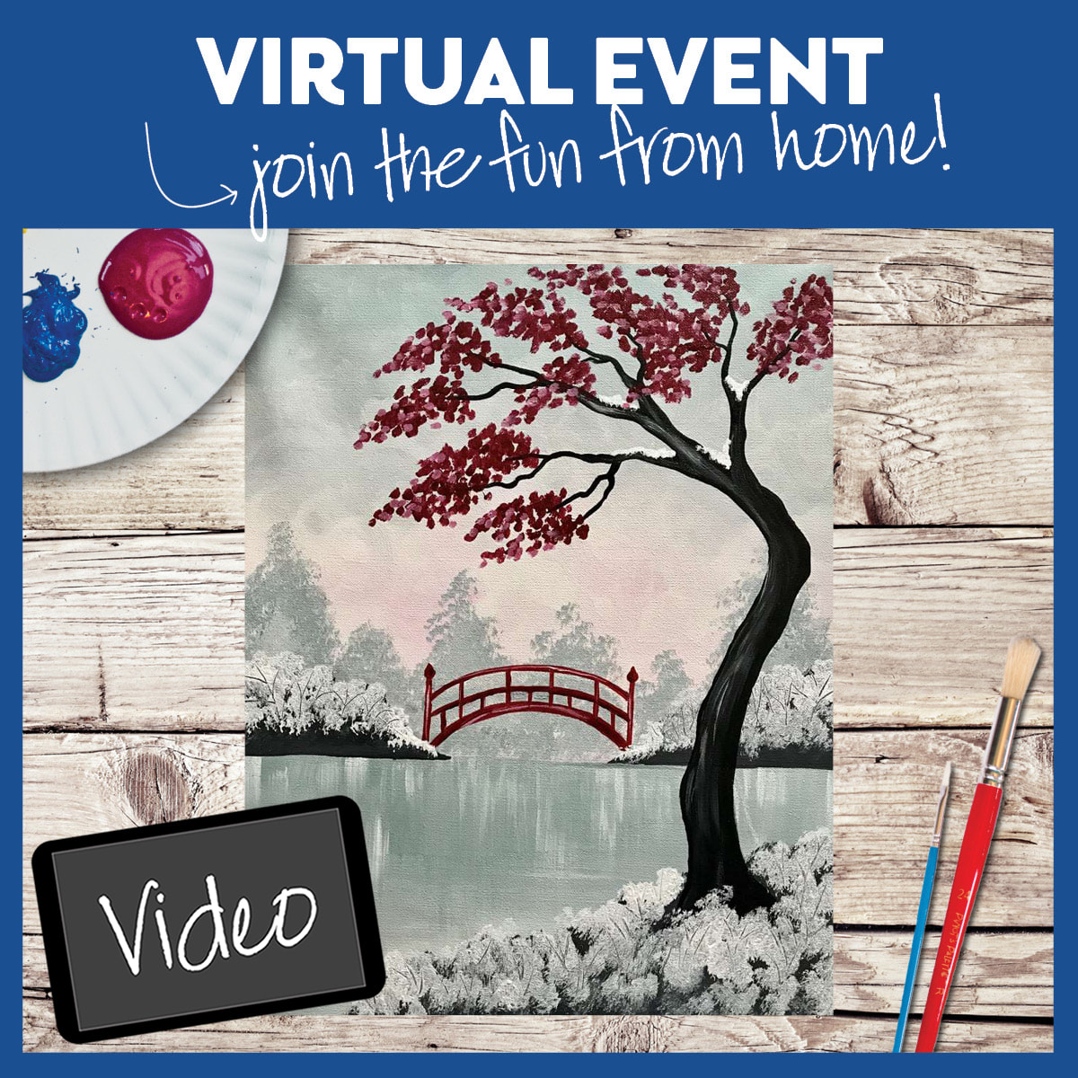 VIDEO Event!! Enjoy ANYTIME safe from home!!!